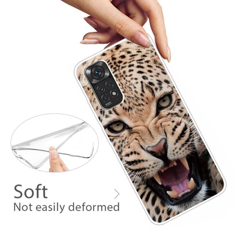 Skal För Xiaomi Redmi Note 11 / Note 11S Brölande Leopard