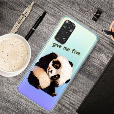 Skal För Xiaomi Redmi Note 11 / Note 11S Panda"ge Mig Fem"