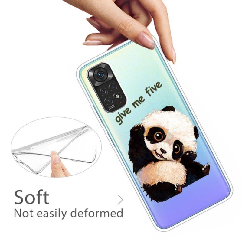 Skal För Xiaomi Redmi Note 11 / Note 11S Panda"ge Mig Fem"