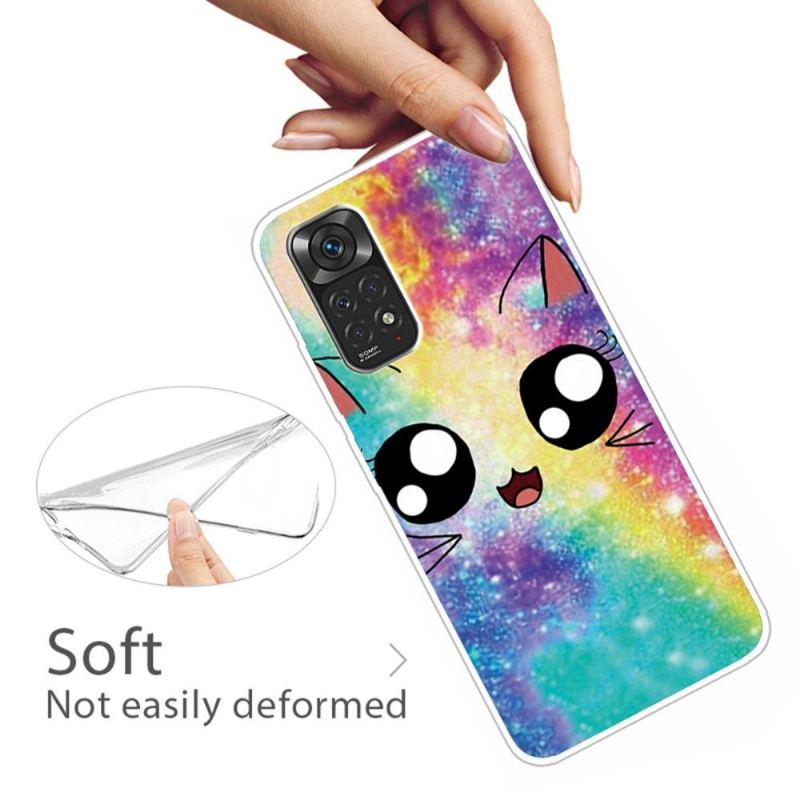 Skal För Xiaomi Redmi Note 11 / Note 11S Rainbow Cat