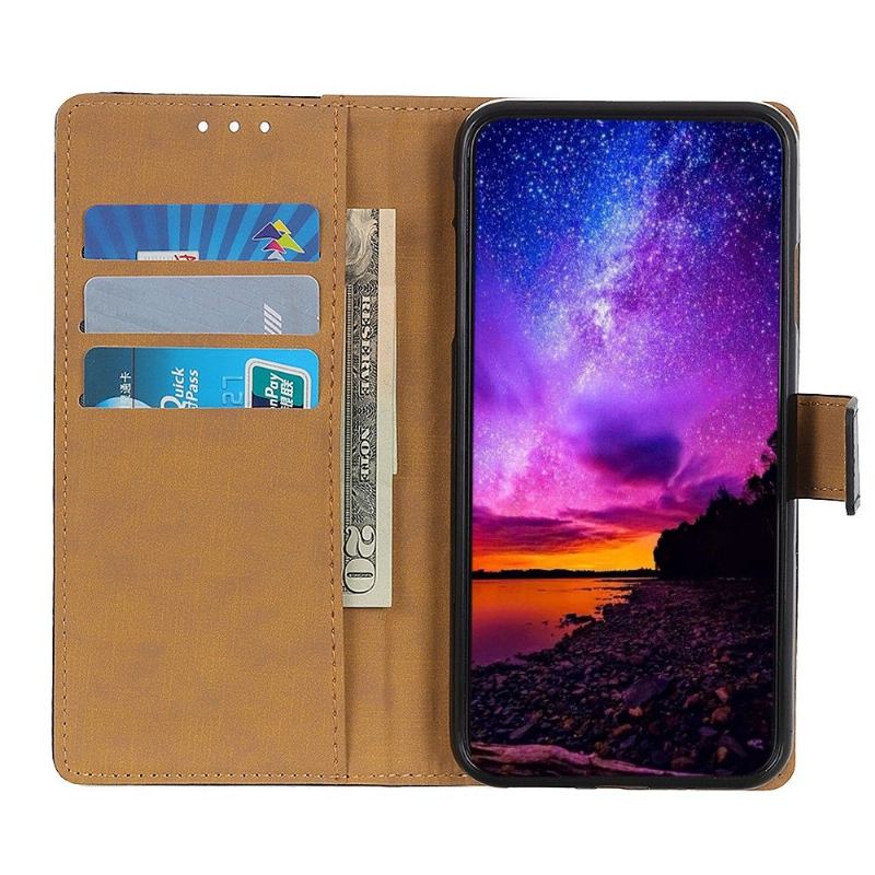 Fodral Case För Xiaomi Redmi 7 Fallskydd Milo Konstläder Basic