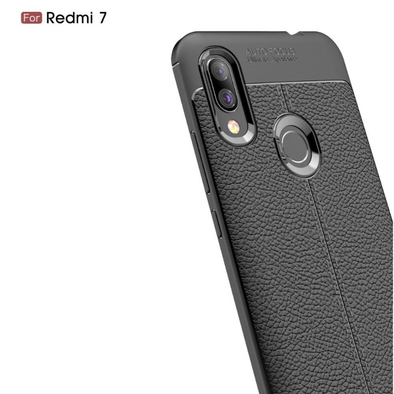 Mobilskal För Xiaomi Redmi 7 Finishing Gel I Konstläder