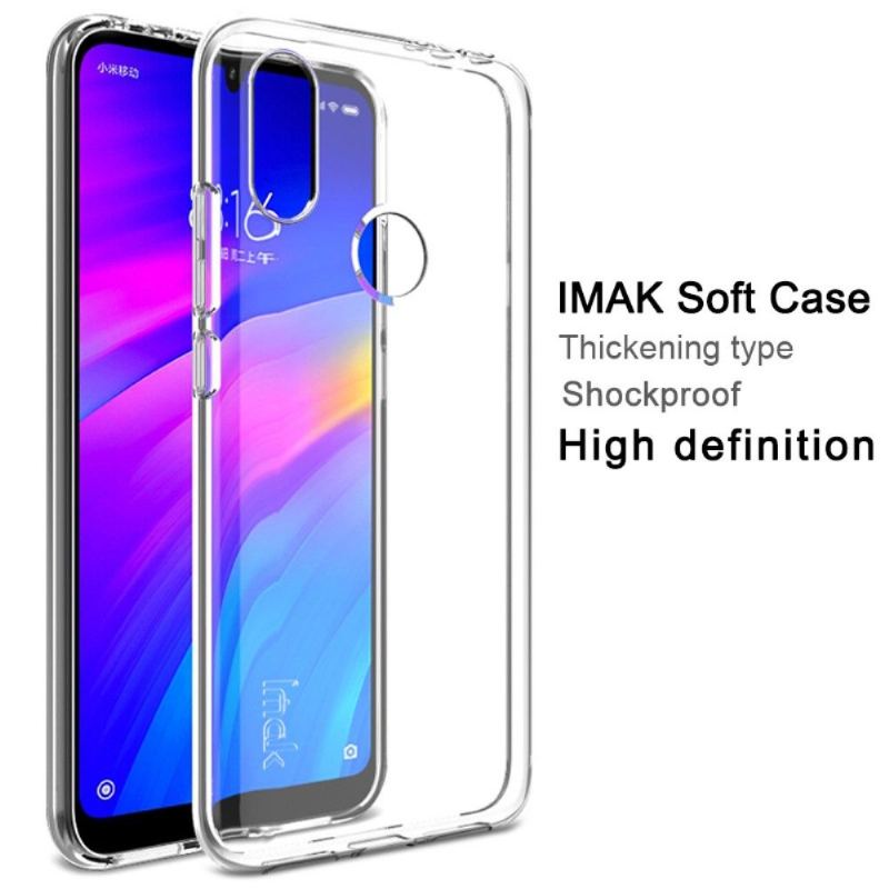 Skal För Xiaomi Redmi 7 Fallskydd Transparent Imak Ultra Soft