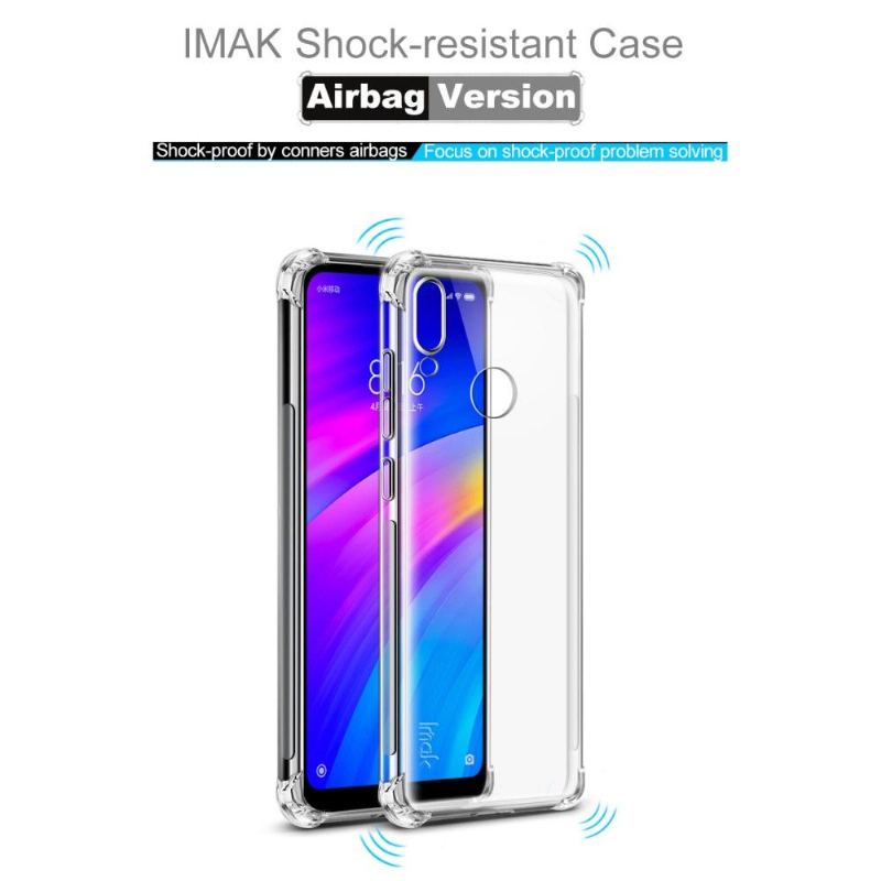 Skal För Xiaomi Redmi 7 Klassskydd - Transparent