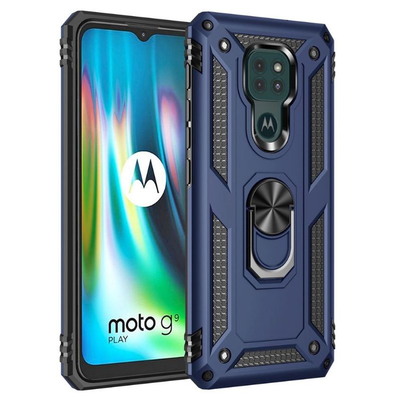 Skal För Motorola Moto G9 Play Bedrijf Hybridstödfunktion