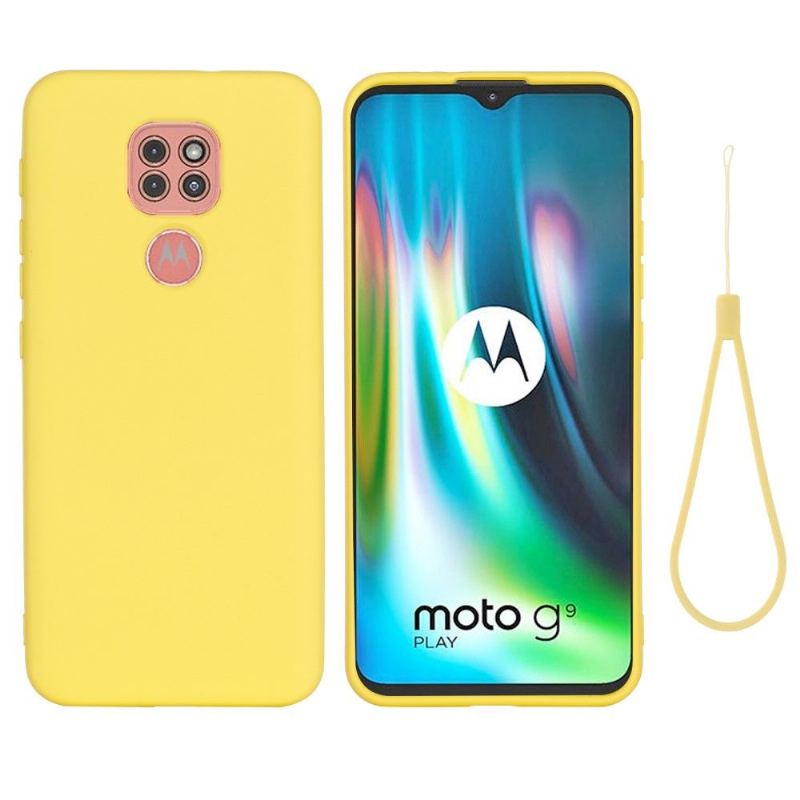 Skal För Motorola Moto G9 Play Puro Silikonvätska