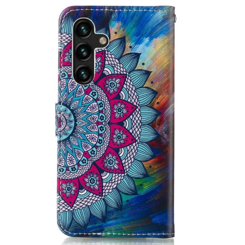 Folio-fodral För Samsung Galaxy A13 5G Blommandala