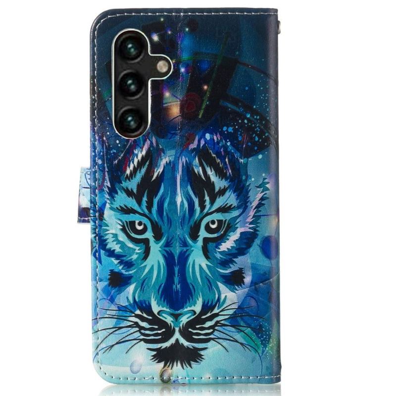 Folio-fodral För Samsung Galaxy A13 5G Konstnärlig Tiger