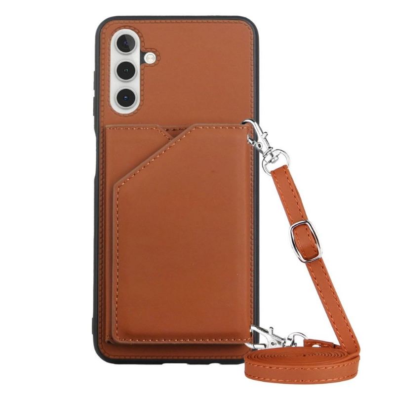 Skal För Samsung Galaxy A13 5G Aude Multi-compartment Lanyard