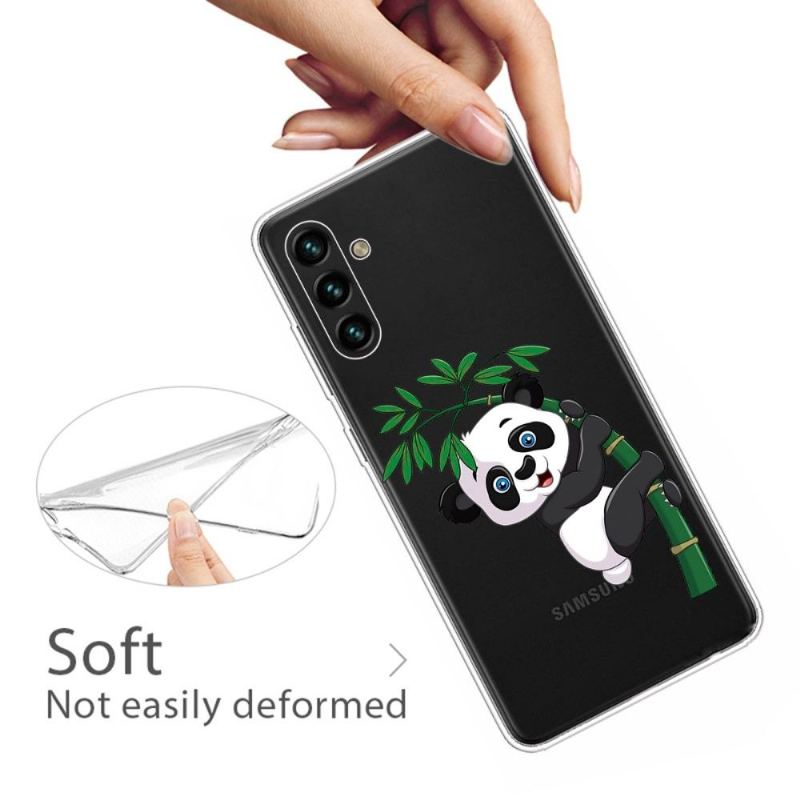 Skal För Samsung Galaxy A13 5G Panda På Bambu