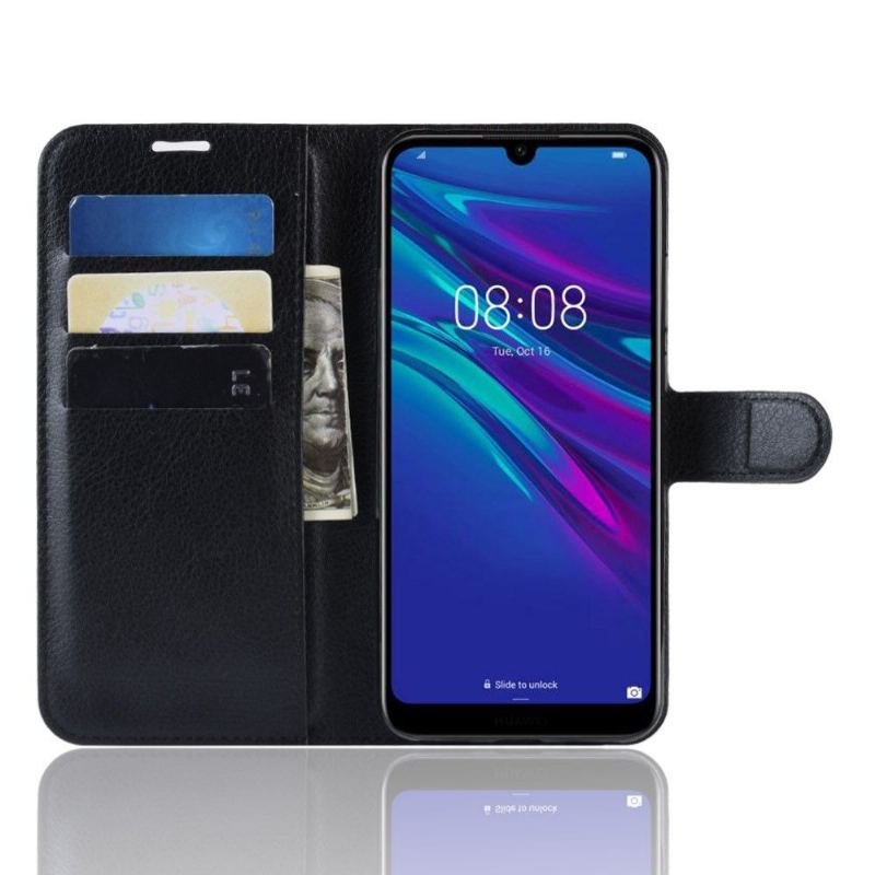 Fodral Case För Huawei Y6 2019 Fallskydd Stil Läderkorthållare