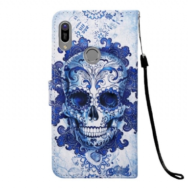 Fodral För Huawei Y6 2019 Calavera Mönster