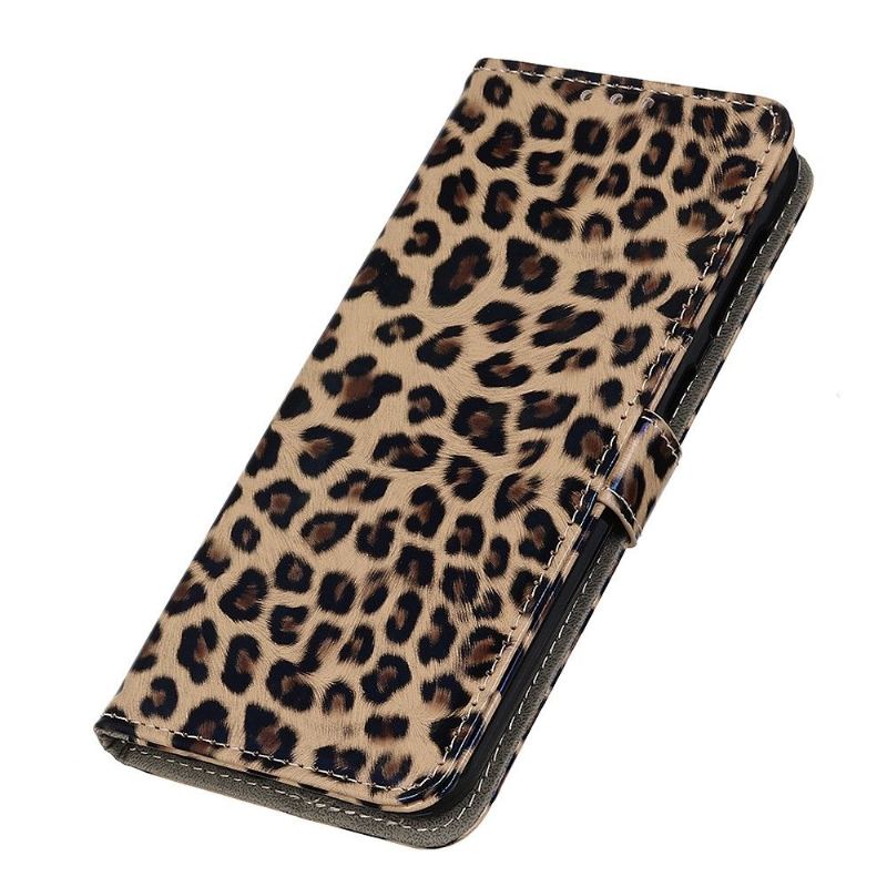 Folio-fodral För Huawei Y6 2019 Plånboksfodral Leopardplånbok