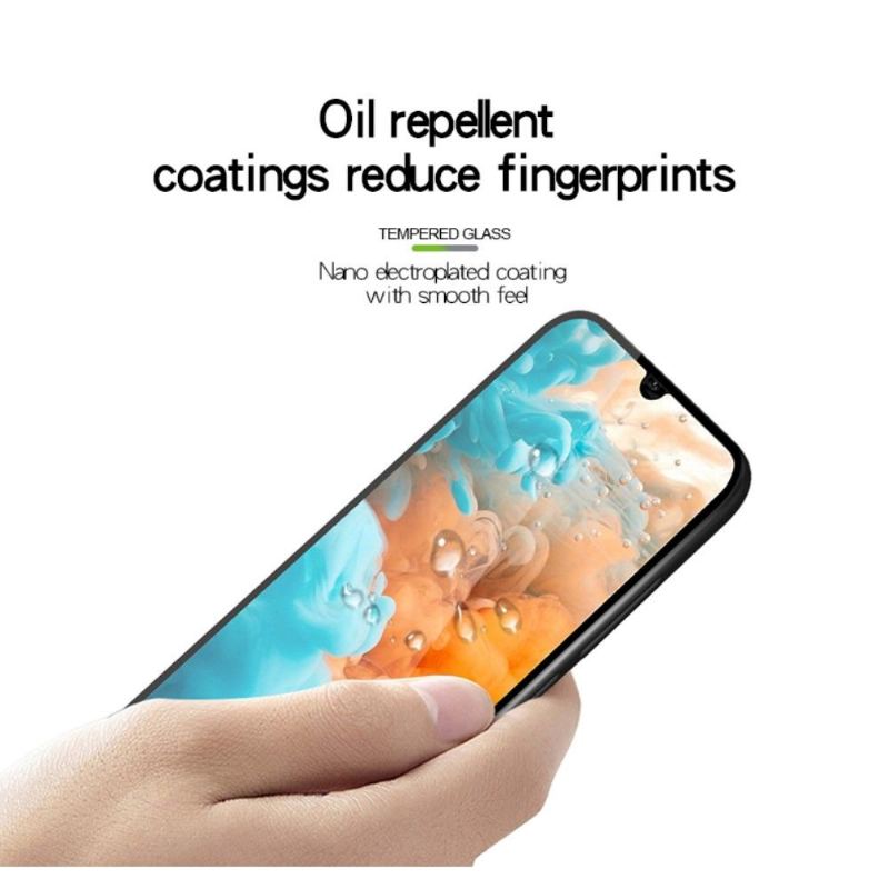 Huawei Y6 2019 - Skärmskydd Av Härdat Glas I Full Storlek - Svart