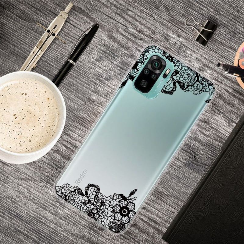 Skal För Xiaomi Redmi Note 10 Spetsblomma