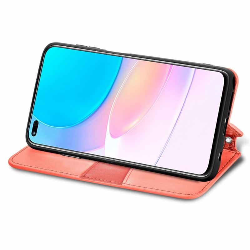 Läderfodral För Honor 50 Lite / Huawei Nova 8i Folio-fodral Flip Chic Mandala