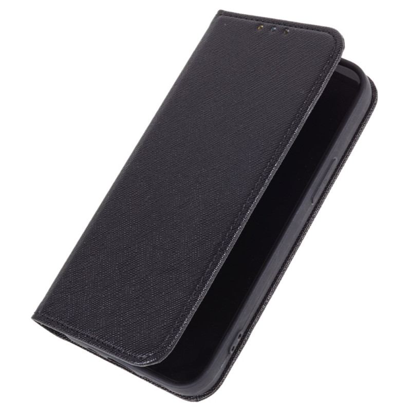 Folio-fodral Oneplus 12r Telefonfodral Korsstruktur