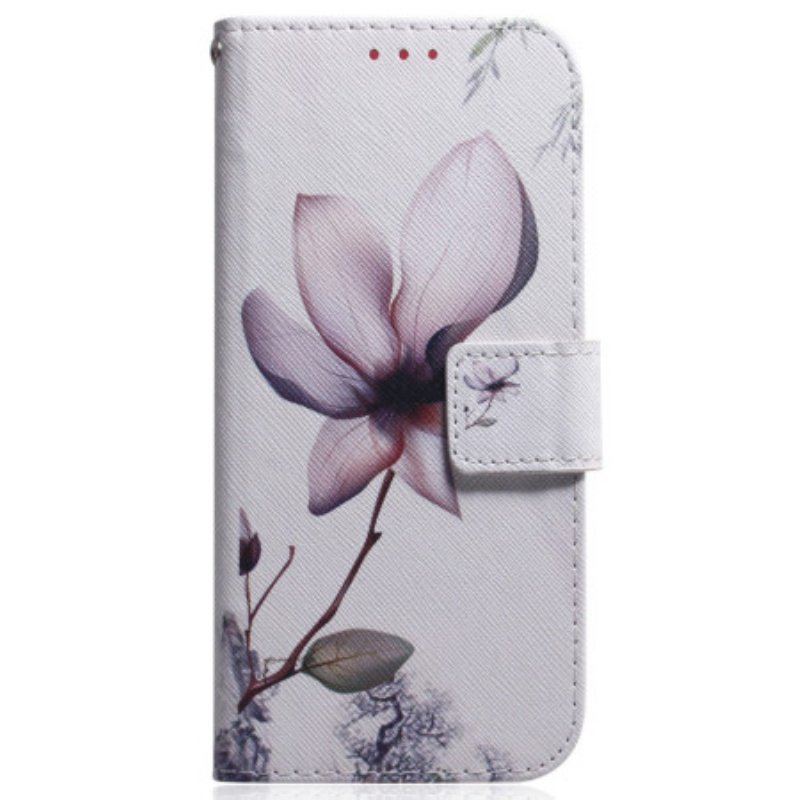 Fodral Honor Magic 5 Lite Med Kedjar Strappy Rose Flower