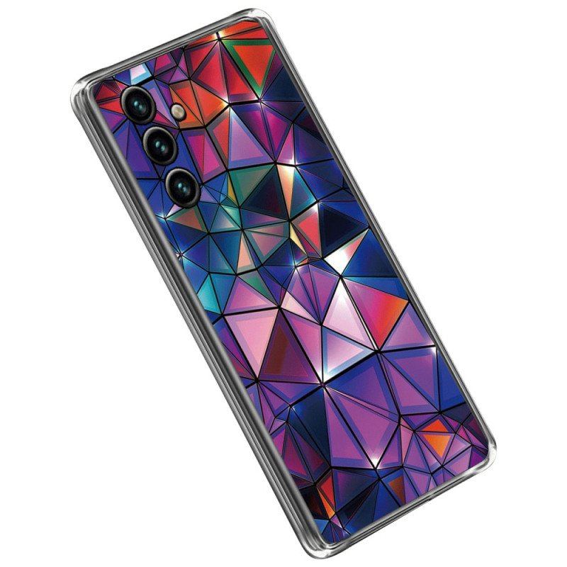 Skal Samsung Galaxy A14 / A14 5G Flexibel Geometri