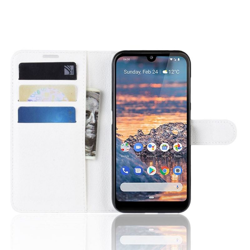 Fodral Case För Nokia 4.2 Stil Läderkorthållare