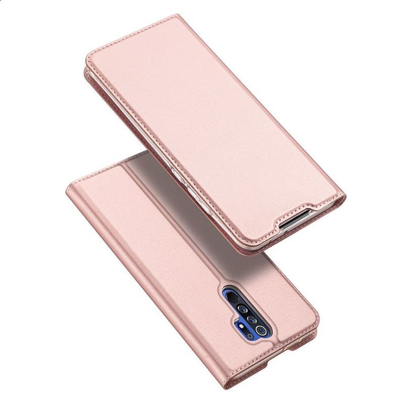 Folio-fodral För Xiaomi Redmi 9 Fallskydd Satinbeläggning