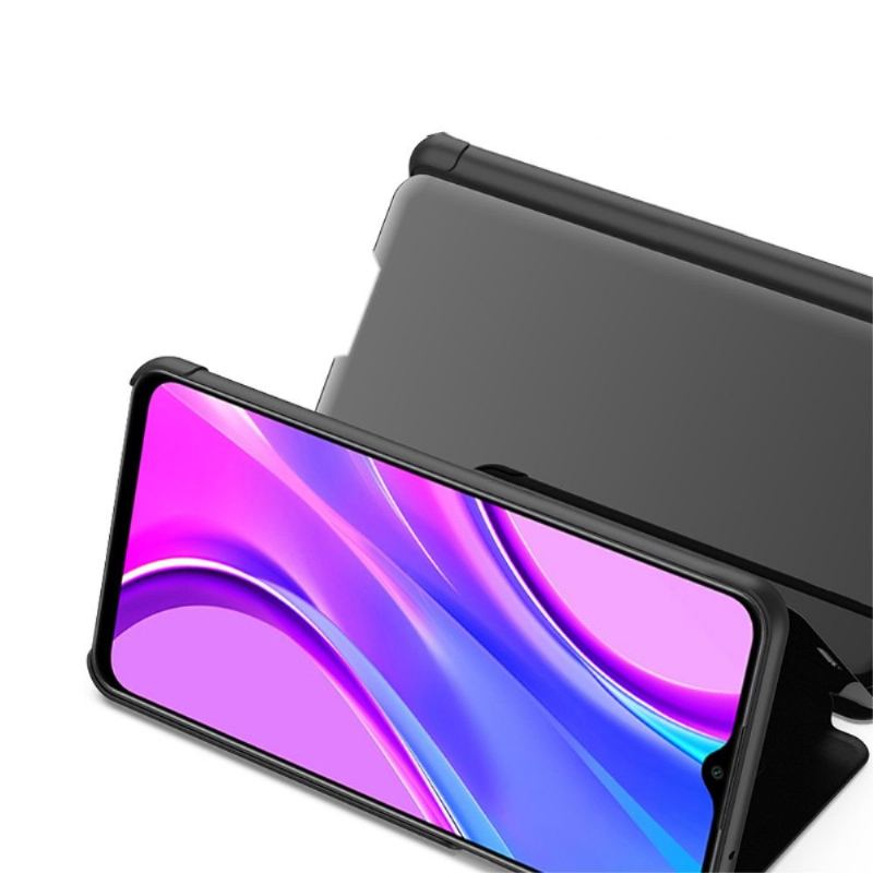 Mobilskal För Xiaomi Redmi 9 Folio-fodral Spegeleffekt