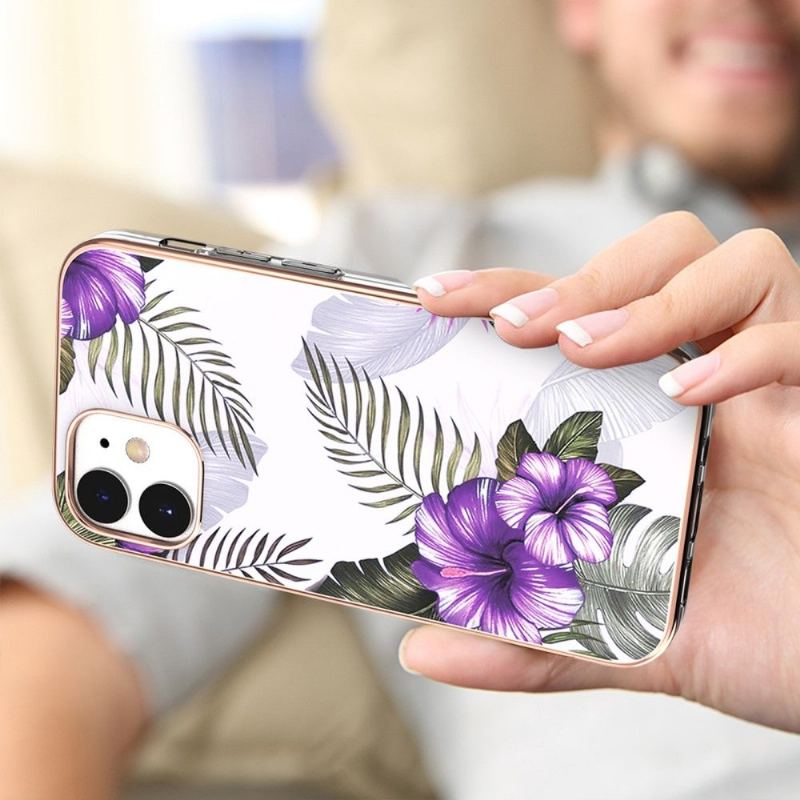 Skal För iPhone 12 Mini Exotiska Blommor