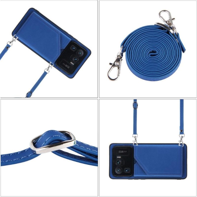 Mobilskal För Xiaomi Mi 11 Ultra Aude Multi-compartment Lanyard