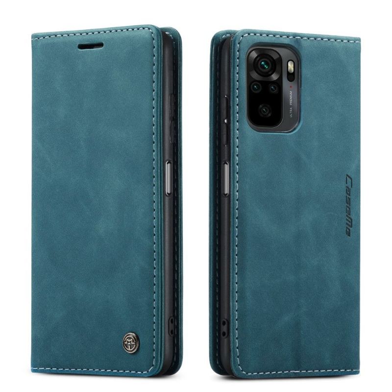 Fodral För Xiaomi Redmi Note 10 4G / Note 10S Hemming Läderimitation Golias