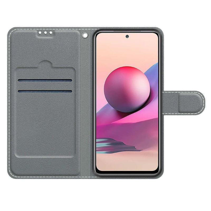 Fodral För Xiaomi Redmi Note 10 4G / Note 10S Hemming Ljudband