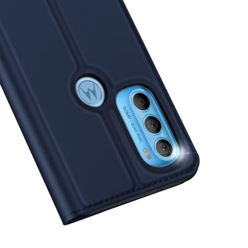 Fodral För Motorola Moto G71 5G Business Satin Effect