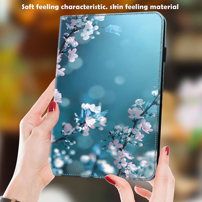 Case Samsung Galaxy Tab S9 Fe Plus Telefonfodral Plommonblomningar