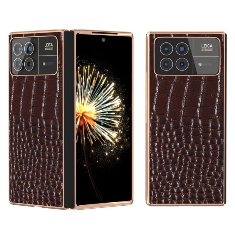 Skal Xiaomi Mix Fold 3 Telefonfodral Krokodilstil