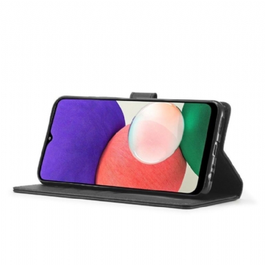 Fodral För Samsung Galaxy A22 5G Folio-fodral Lädereffekt Lc.imeeke