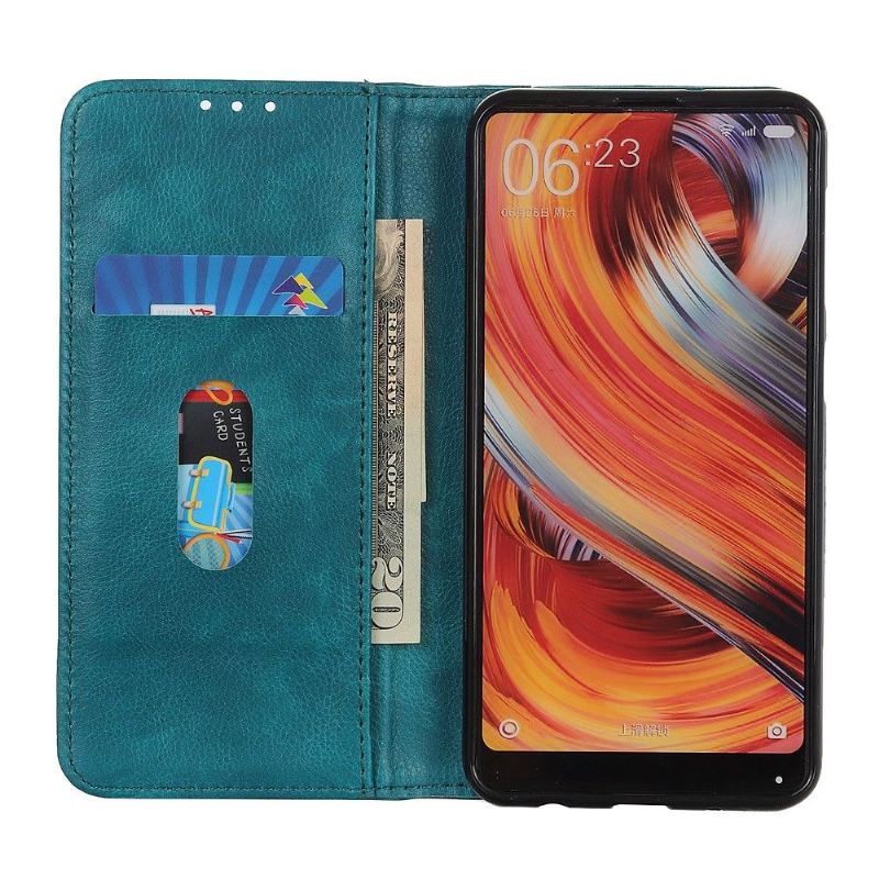 Fodral För Samsung Galaxy A22 5G Hemming Folio-fodral Sylvester Konstläder