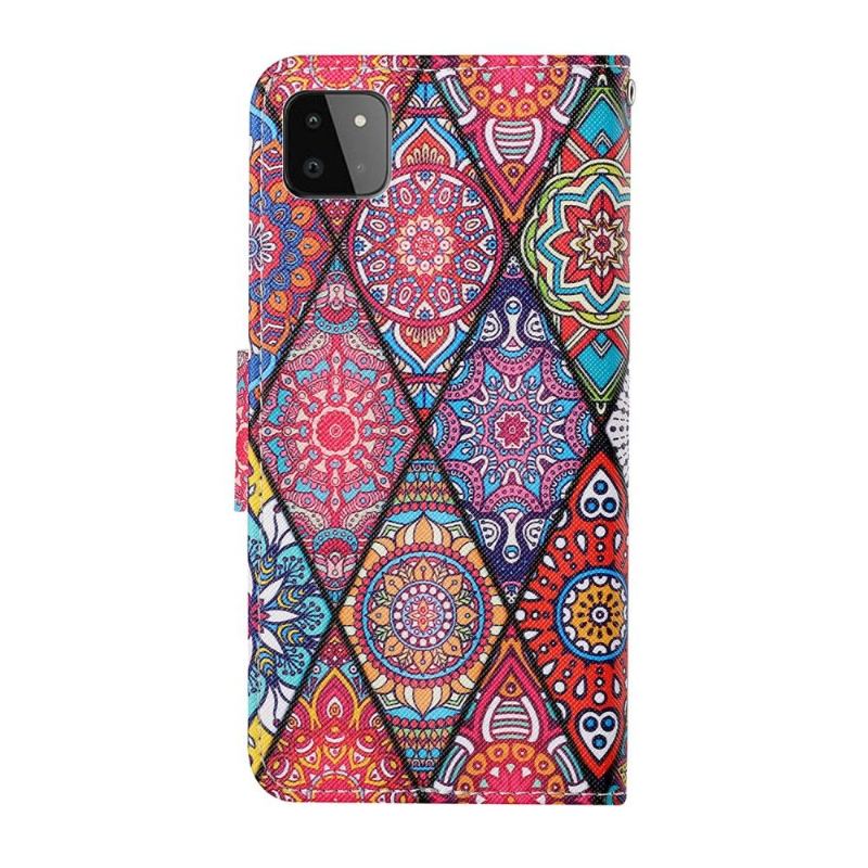 Fodral För Samsung Galaxy A22 5G Mandala Kalejdoskop