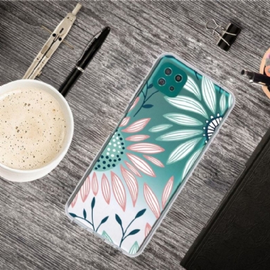 Skal För Samsung Galaxy A22 5G Bedrijf Daisy Flowers