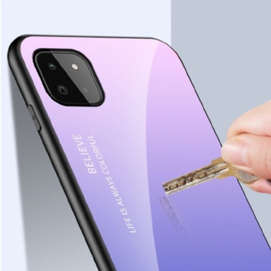 Skal För Samsung Galaxy A22 5G Färggradering