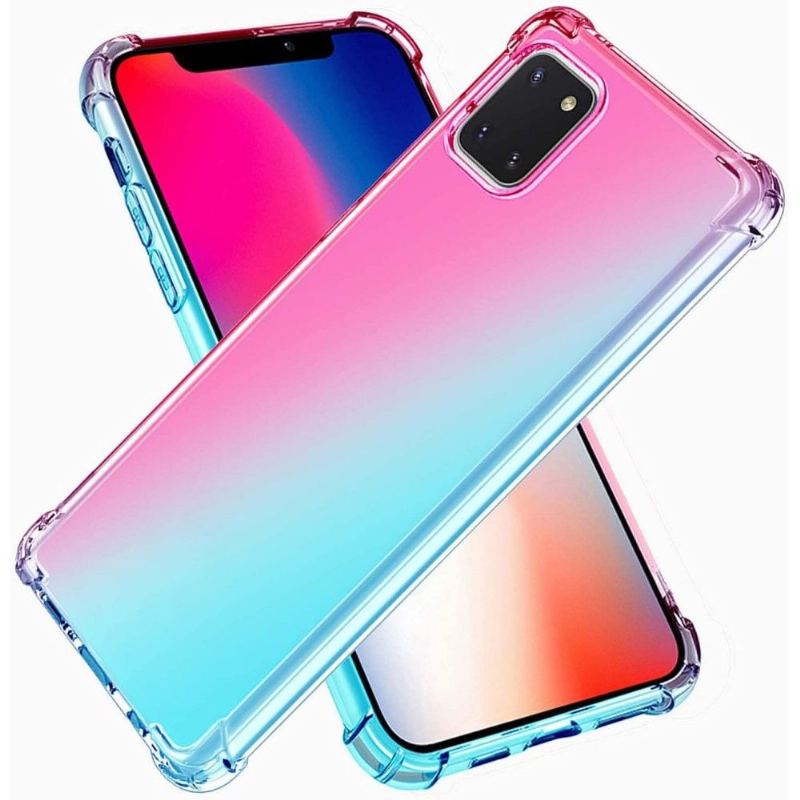 Skal För Samsung Galaxy A22 5G Transparent Bicolor