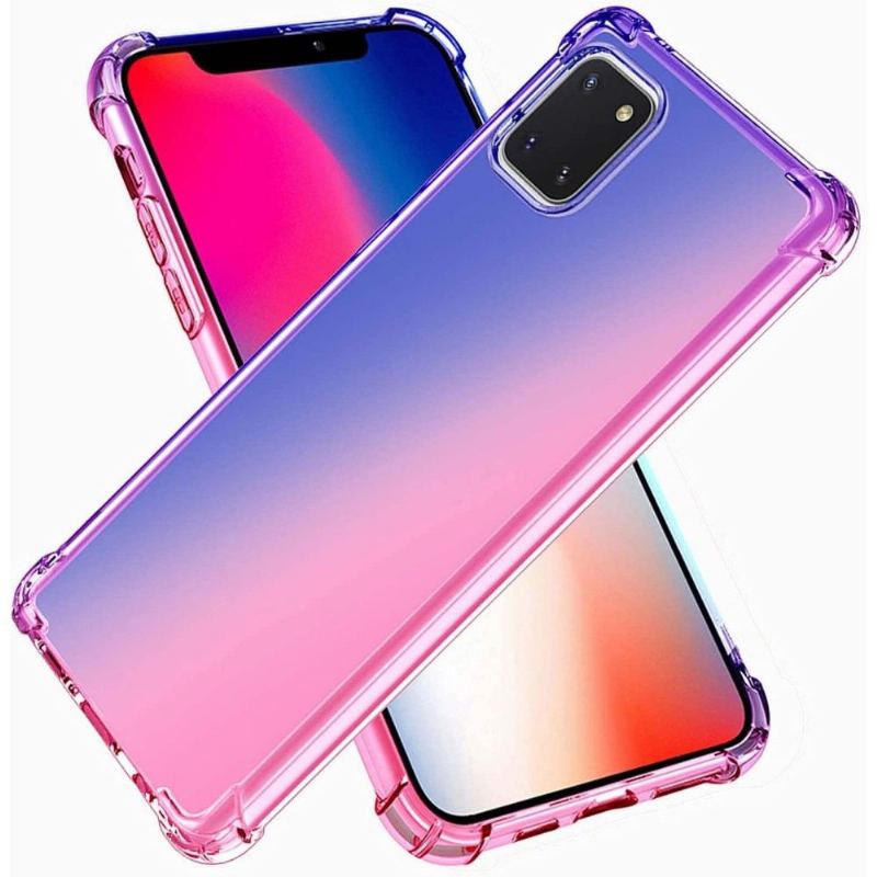 Skal För Samsung Galaxy A22 5G Transparent Bicolor