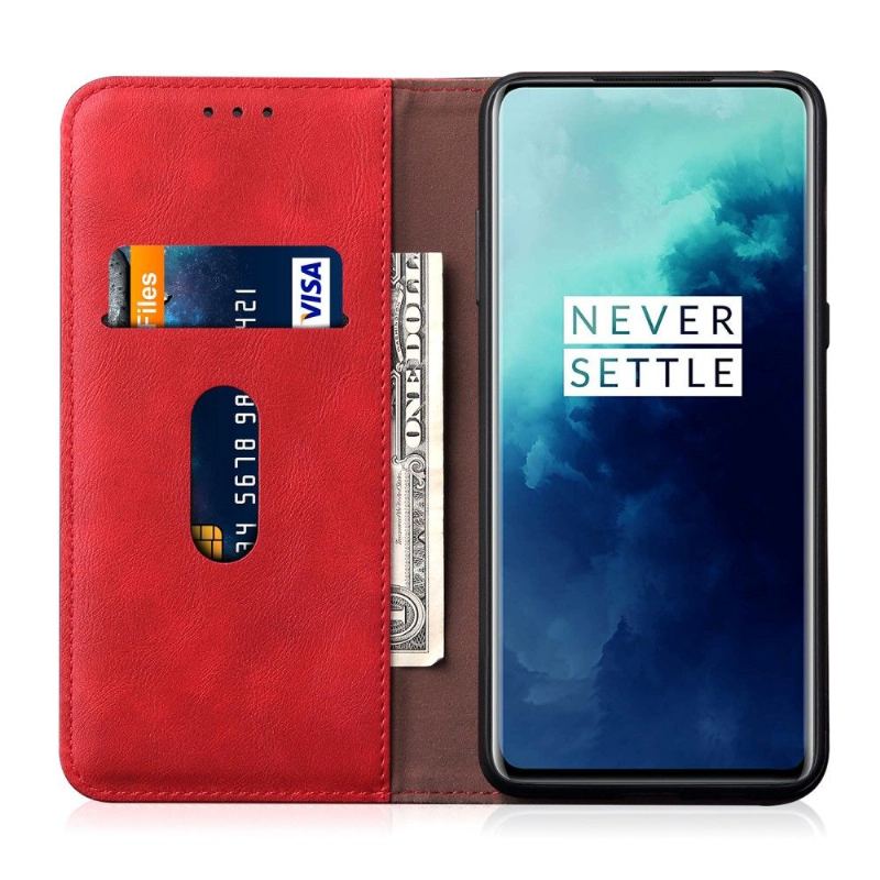 Fodral För OnePlus 7T Celestial Konstläderkorthållare