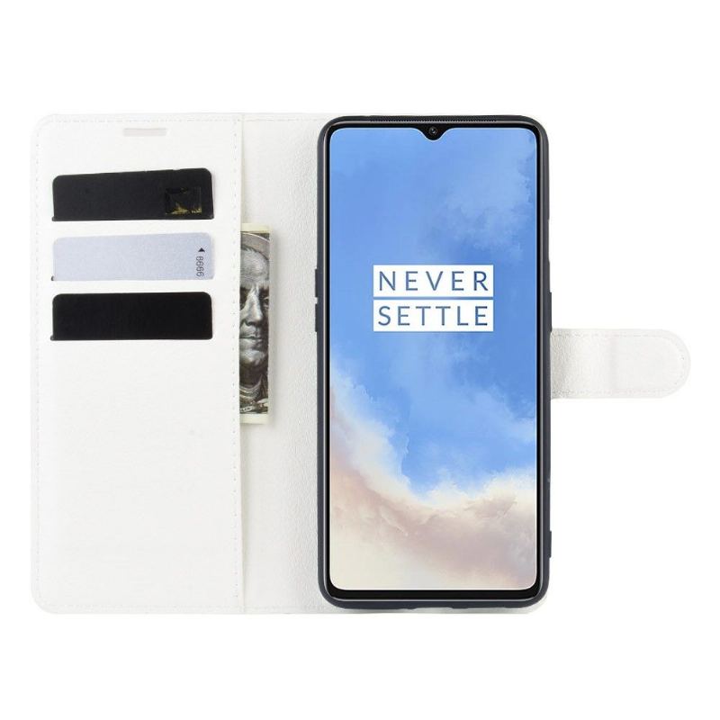 Fodral För OnePlus 7T Plånboksfodral Läderstil