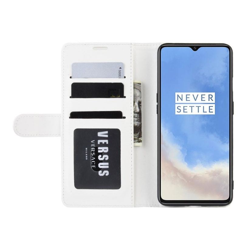 Fodral För OnePlus 7T Stödfunktion I Konstläder