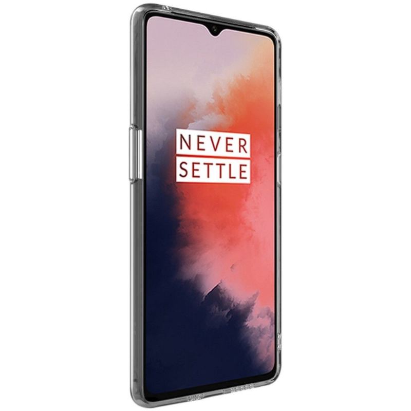 Skal För OnePlus 7T Transparent Silikon