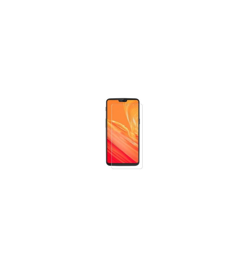 2 Oneplus 6 Skärmskydd I Härdat Glas