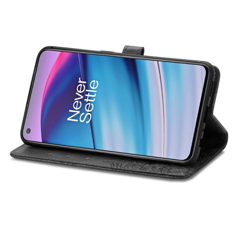 Fodral För OnePlus Nord CE 5G Mandala Relief I Konstläder