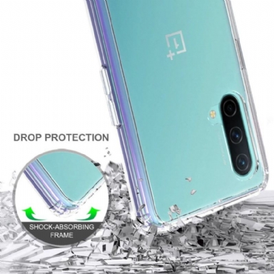 Skal För OnePlus Nord CE 5G Fallskydd Skyddsfodral Transparent