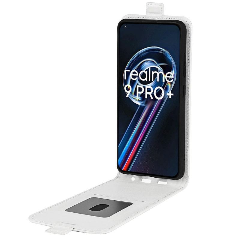 Fodral För Realme 9 Pro Plus Folio-fodral Vertikal Konstläder