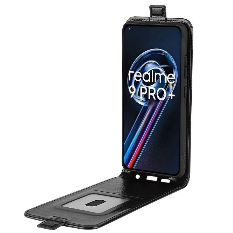 Fodral För Realme 9 Pro Plus Folio-fodral Vertikal Konstläder