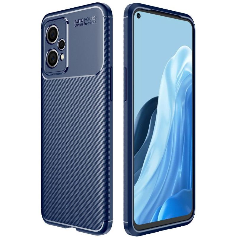 Skal För Realme 9 Pro Plus Kolfiberstil